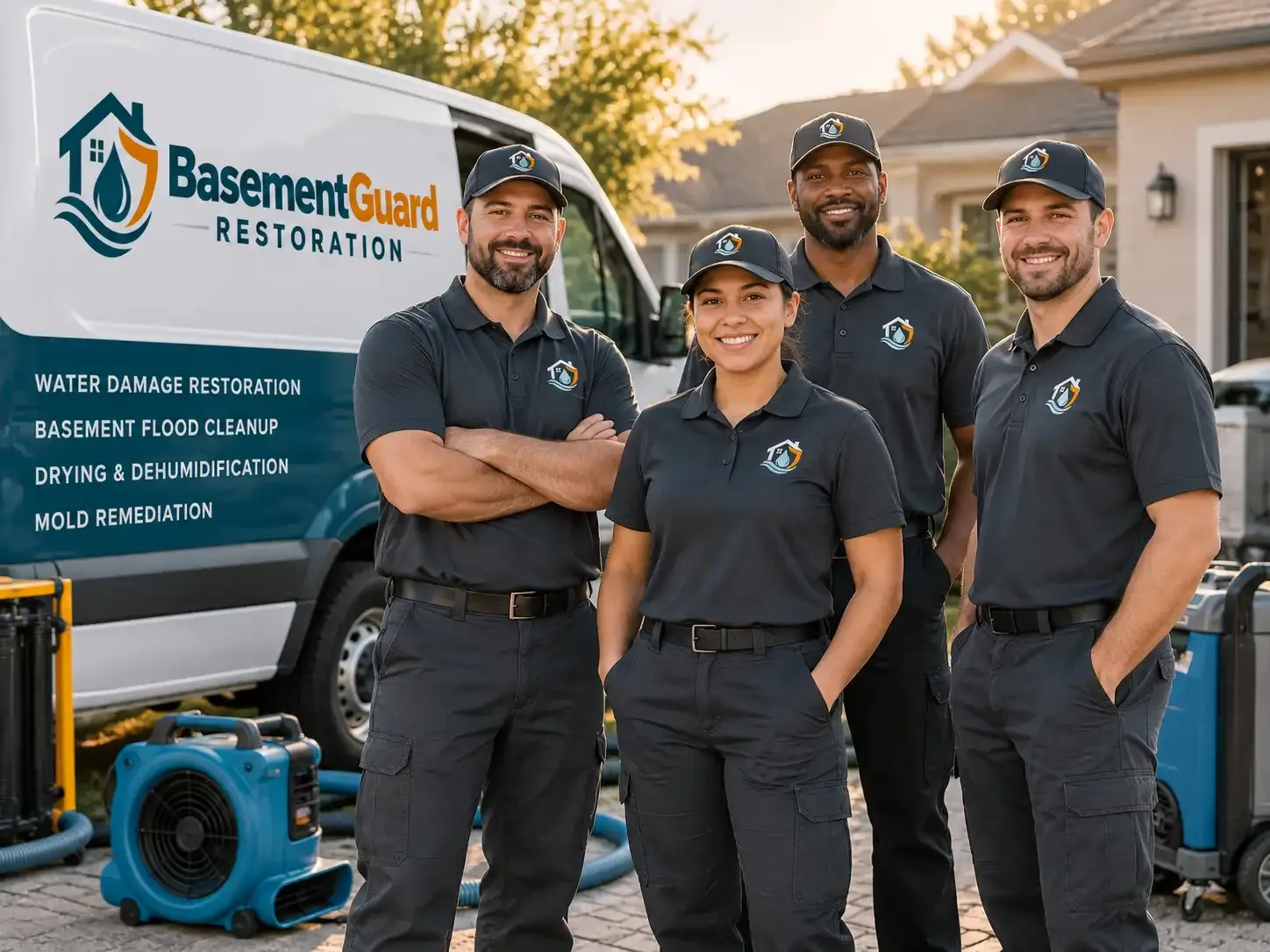 Basement Water Damage Restoration company in Marsland, NE